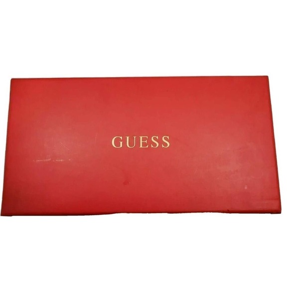 GUESS Factory Woman Champagne Logo Zip-Around Wallet Clutch Bag NWT - Picture 2 of 12
